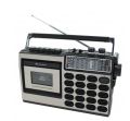 Tragbarer Kassettenspieler-Recorder
