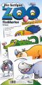 Bastelbogen Tischkarten Zootiere