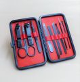 Nagelpflegeset 10 tlg. schwarz/rot