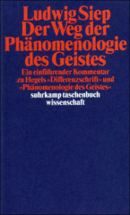 Der Weg der 'Phänomenologie des Geistes'