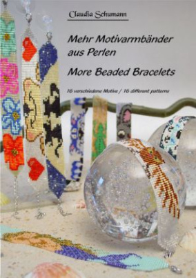 Mehr Motivarmbänder aus Perlen. More Beaded Bracelets