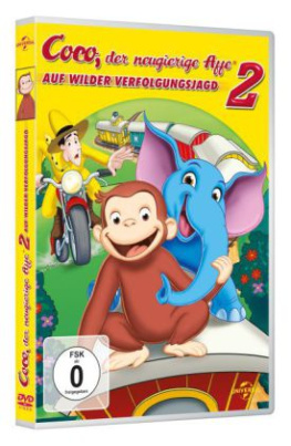 Coco, der neugierige Affe 2 - Auf wilder Verfolgungsjagd, 1 DVD
