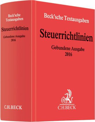 Steuerrichtlinien Gebundene Ausgabe 2016