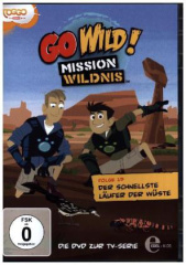 Go Wild! - Mission Wildnis - Der schnellste Läufer der Wüste, 1 DVD