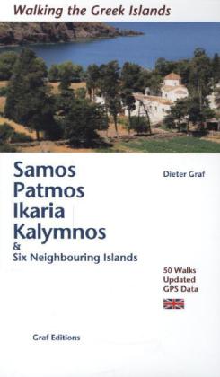 Wanderführer Samos, Patmos, Ikaria, Kalvm, englische Ausgabe