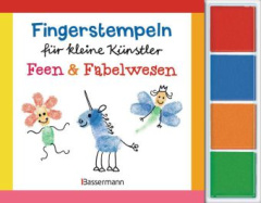 Fingerstempeln für kleine Künstler - Feen und Fabelwesen