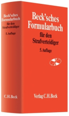 Beck'sches Formularbuch für den Strafverteidiger, m. CD-ROM