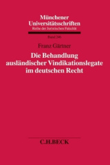 Die Behandlung ausländischer Vindikationslegate im deutschen Recht