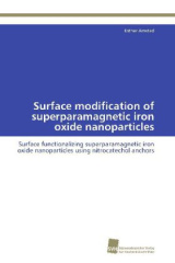 Surface modification of superparamagnetic iron oxide nanoparticles