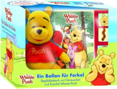 Winnie Puuh, Ein Ballon für Ferkel, m. Tonmodul u. Plüschfigur