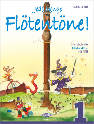 Jede Menge Flötentöne!, für Altblockflöte. Bd.1