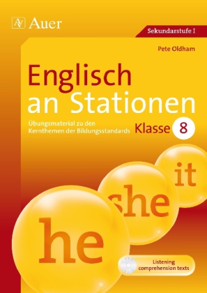 Englisch an Stationen, Klasse 8, m. Audio-CD