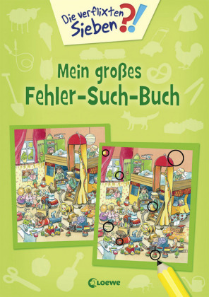 Die verflixten Sieben - Mein großes Fehler-Such-Buch