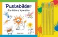 Pustebilder für kleine Künstler, m. 4 Pipetten