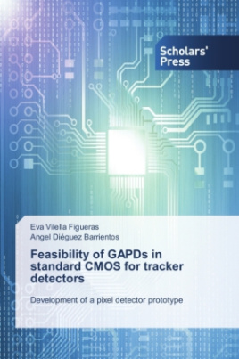 Feasibility of GAPDs in standard CMOS for tracker detectors