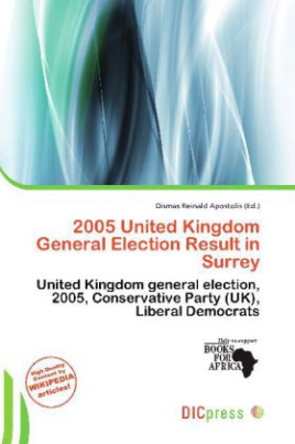 2005 United Kingdom General Election Result in Surrey