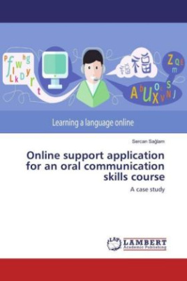 Online support application for an oral communication skills course