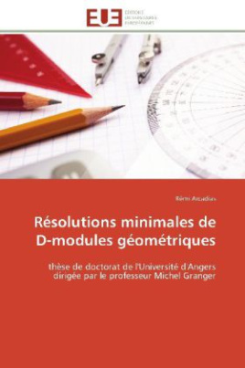 Résolutions minimales de D-modules géométriques
