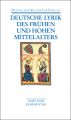 Deutsche Lyrik des Frühen und Hohen Mittelalters