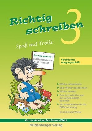 3. Schuljahr, Arbeitsheft Vereinfachte Ausgangsschrift