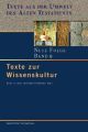 Texte zur Wissenskultur