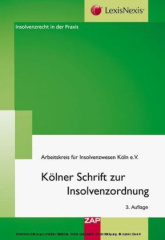Kölner Schrift zur Insolvenzordnung