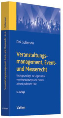 Veranstaltungsmanagement, Event- und Messerecht