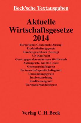 Aktuelle Wirtschaftsgesetze 2014