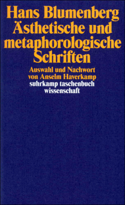 Ästhetische und metaphorologische Schriften