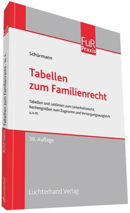 Tabellen zum Familienrecht