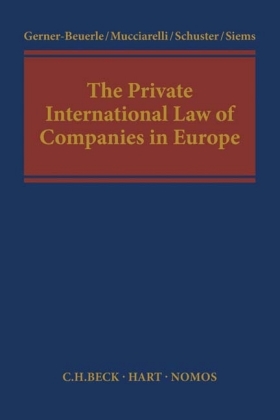 The Private International Law of Companies in Europe