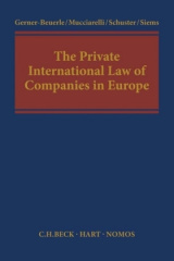 The Private International Law of Companies in Europe