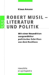 Robert Musil, Literatur und Politik