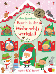 Mein Stickerbuch: Besuch in der Weihnachtswerkstatt (Jubiläumsausgabe)