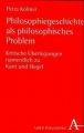 Philosophiegeschichte als philosophisches Problem