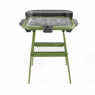 Barbecue-Elektrogrill grün