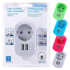  USB-Zwischenstecker mit 2 Anschlüssen GRUNDIG