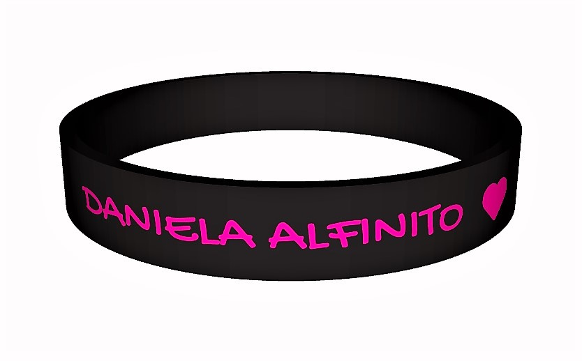 Daniela Alfinito Silikonarmband