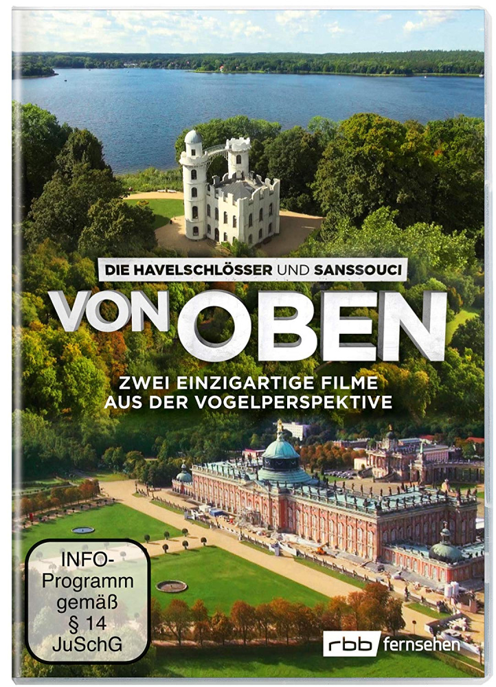 Havelschlösser und Sanssouci von oben