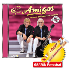 50 Jahre - Unsere Schlager von damals + GRATIS Fanschal (TA)