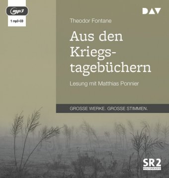 Aus den Kriegstagebüchern, 1 Audio-CD, MP3