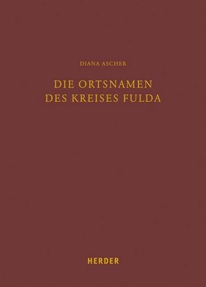 Die Ortsnamen des Kreises Fulda