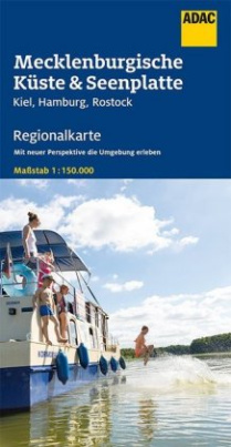 ADAC Regionalkarte Deutschland Mecklenburgische Küste & Seenplatte