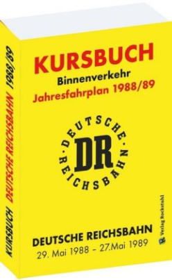 Kursbuch der Deutschen Reichsbahn 1988/89