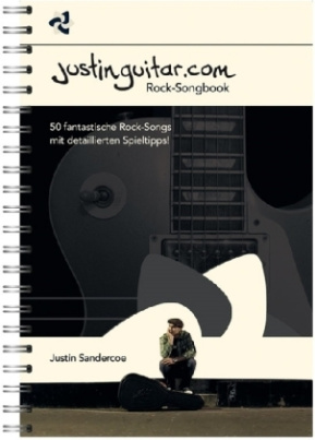 Justinguitar.com - Rock-Songbook, für Gitarre