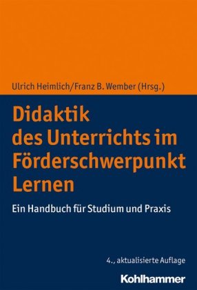 Didaktik des Unterrichts bei Lernschwierigkeiten