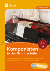 Komponisten in der Grundschule, m. Audio-CD