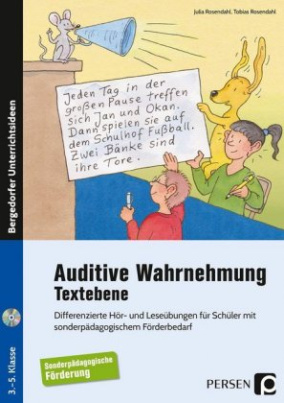 Auditive Wahrnehmung - Textebene, m. Audio-CD