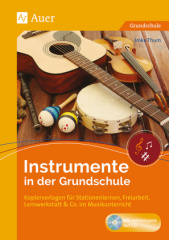 Instrumente in der Grundschule, m. Audio-CD