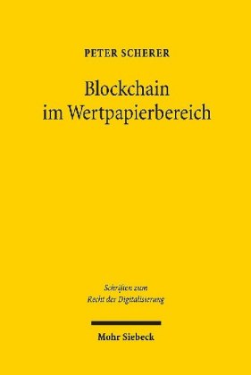 Blockchain im Wertpapierbereich